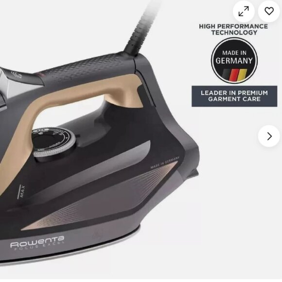 Rowenta DW5351 Focus Excel Steam Iron Stainless Soleplate 1725 Watt 400 Holes - Picture 16 of 16